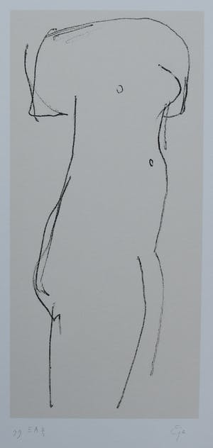 Eja Siepman van den Berg - # STUDIE VOOR EEN NAAKT # 1999, mint- kopen? Bied vanaf 195!