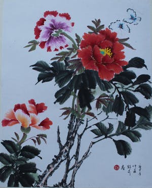 Niet of onleesbaar gesigneerd - Bloemen kopen? Bied vanaf 10!