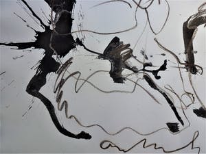 Anton Heyboer - 2 Vrouwen .Mooie krachtige schildering en aparte voorstelling . kopen? Bied vanaf 250!