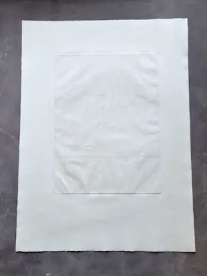 Hannes Postma - Handgekleurde reliëf Ets - enig exemplaar (E.A.) "eternal nude" potloodgesign kopen? Bied vanaf 37!