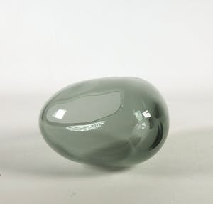 Floris Meydam - Glas, Staalblauw vaasje door Glasfabriek Leerdam kopen? Bied vanaf 1!