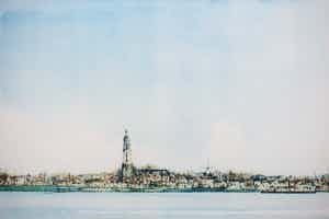 Ciano Siewert - Litho - Oer Hollands Landschap II verkocht voor € 50!