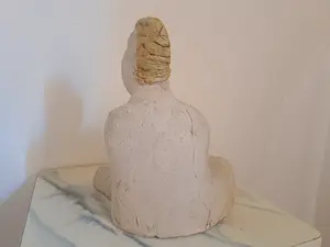 Sjer Jacobs - Zittend beeld kopen? Bied vanaf 125!