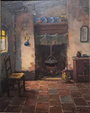 Arnout van Gilst - Oud boereninterieur kopen? Bied vanaf 100!