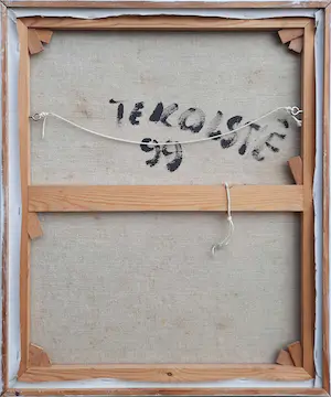 Kees te Kolste - olieverf op doek uit 1999 - abstract - 23697 kopen? Bied vanaf 275!