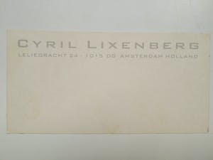 Cyril Lixenberg - Centre Square A & B (2x netjes ingelijst) kopen? Bied vanaf 1!