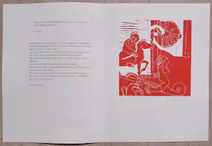 Uwe Poth - Italienische Reise, complete cassette met 12 handgesigneerde linosnedes kopen? Bied vanaf 495!