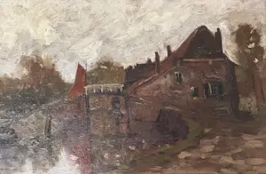 Francois Albert Mooy - Boerderij met bruggetje kopen? Bied vanaf 80!