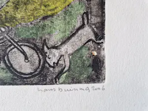 Hans Buining - DRIE in zeer kleine oplage (20) gemaakte Etsen & Aquatinten - gesigneerd kopen? Bied vanaf 32!