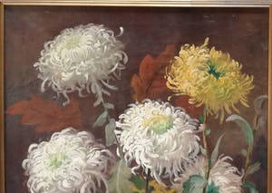 Anton Funke Kupper - Stilleven met chrysanten kopen? Bied vanaf 200!