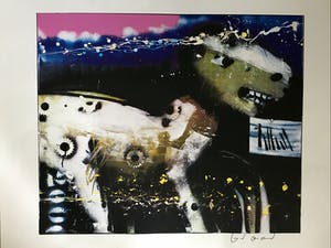 Herman Brood - Nightride - Nr. 28 van 175 - handgesigneerd kopen? Bied vanaf 325!