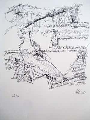 Armin Mehling - Litho verkocht voor € 40!