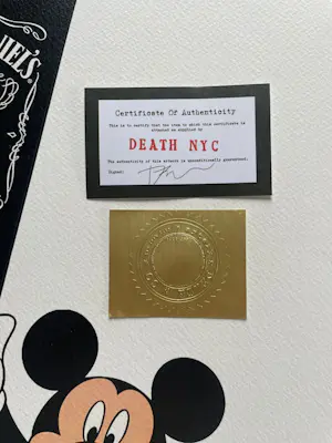 Death NYC - Micky / Jack Daniels kopen? Bied vanaf 49!