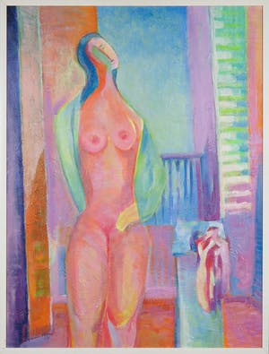 Joe Wols - Acryl op doek, Naakt - ingelijst kopen? Bied vanaf 100!