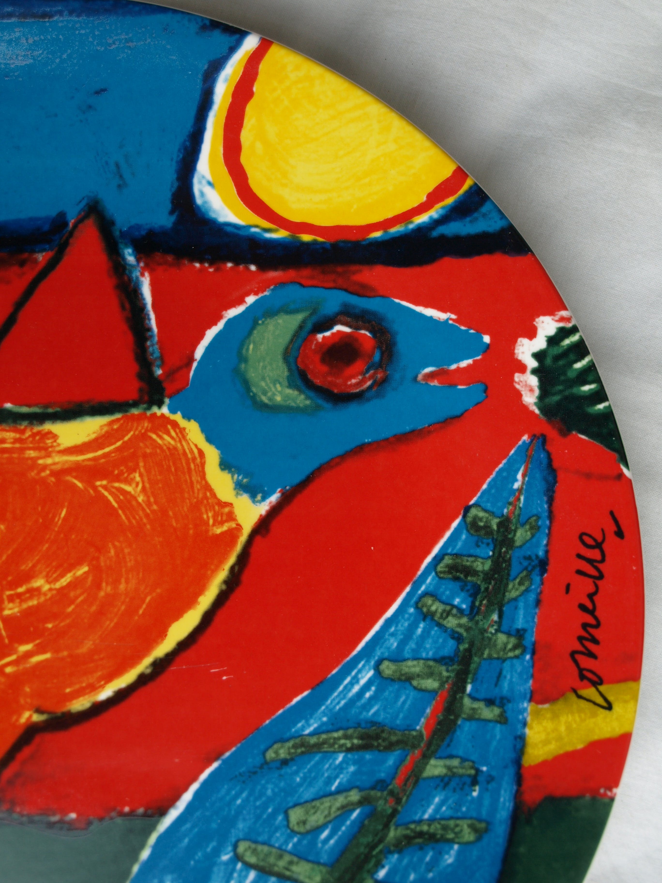 Corneille - Porseleinen serveerschaal met de doos, L' été Commençant kopen? Bied vanaf 15!