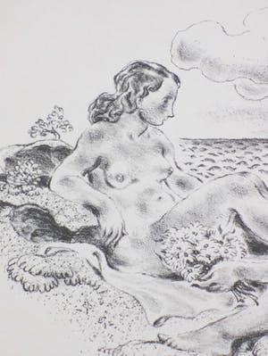 Wilm Wouters - Baadsters aan de kust - Litho kopen? Bied vanaf 1!