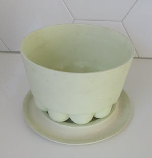 Cor Unum - Zeldzame citrus pastel kleurige Fruittest ontwerp Jeanine Keizer v HS Den Bosch kopen? Bied vanaf 40!