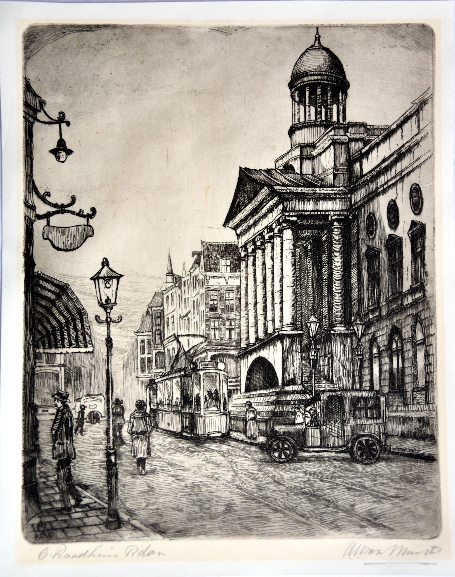 A.W. van Munster - O. Raadhuis R'dam 016-AM verkocht voor € 35!