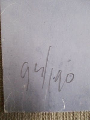 Pieter Engels - Grote litho "Sky-Event X/X nr.5" kopen? Bied vanaf 30!