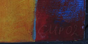 Yvonne Cup - Acryl op doek, Huisje kopen? Bied vanaf 100!