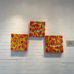 Elva Polyakova - Tulips time : painting's 3 x st. kopen? Bied vanaf 300!