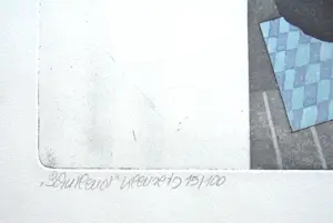 Doris Charlotte Becke - Schuilend. Man in "hol". kopen? Bied vanaf 75!