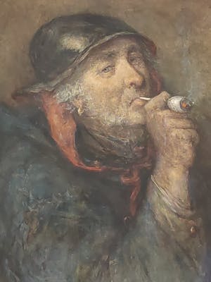 Elchanon Verveer - Pijprokende visser kopen? Bied vanaf 300!