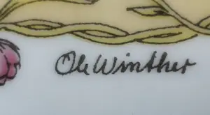 Hutschenreuther - Ole Winther - Borden vogels (2) kopen? Bied vanaf 20!