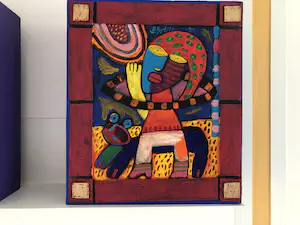 Clemens Briels - 2 schilderijen op paneel / kistje kopen? Bied vanaf 595!