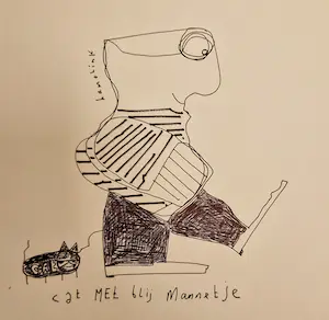 Bart Hamelink - Blij mannetje met kat kopen? Bied vanaf 1!