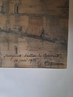 Gerard Wiegman - Slotpoort kasteel te Gemert kopen? Bied vanaf 60!