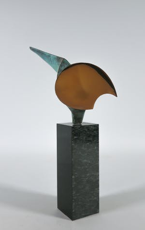 Ruurd Hallema - Bronzen beeld, Trots kopen? Bied vanaf 250!