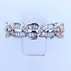 White gold - Ring - 0.54 ct Diamond verkocht voor € 560!