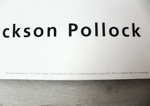Jackson Pollock - "Lavender Mist 1" - XXL Museumsposter - (126 x 102 cm) kopen? Bied vanaf 280!