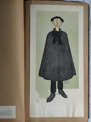 Jo Spier - Ingelijste prent + Albert Hahn : ‘Ben ik dat?’ , 12 litho's met karikaturen kopen? Bied vanaf 50!