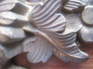 Brons (Onbekend) - Floraal bronzen ornament kopen? Bied vanaf 20!