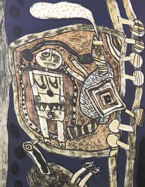 Corneille - Litho, Piege - Ingelijst kopen? Bied vanaf 200!