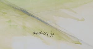 Mathilda Jurrissen - Gouache, Bergakker III kopen? Bied vanaf 1!