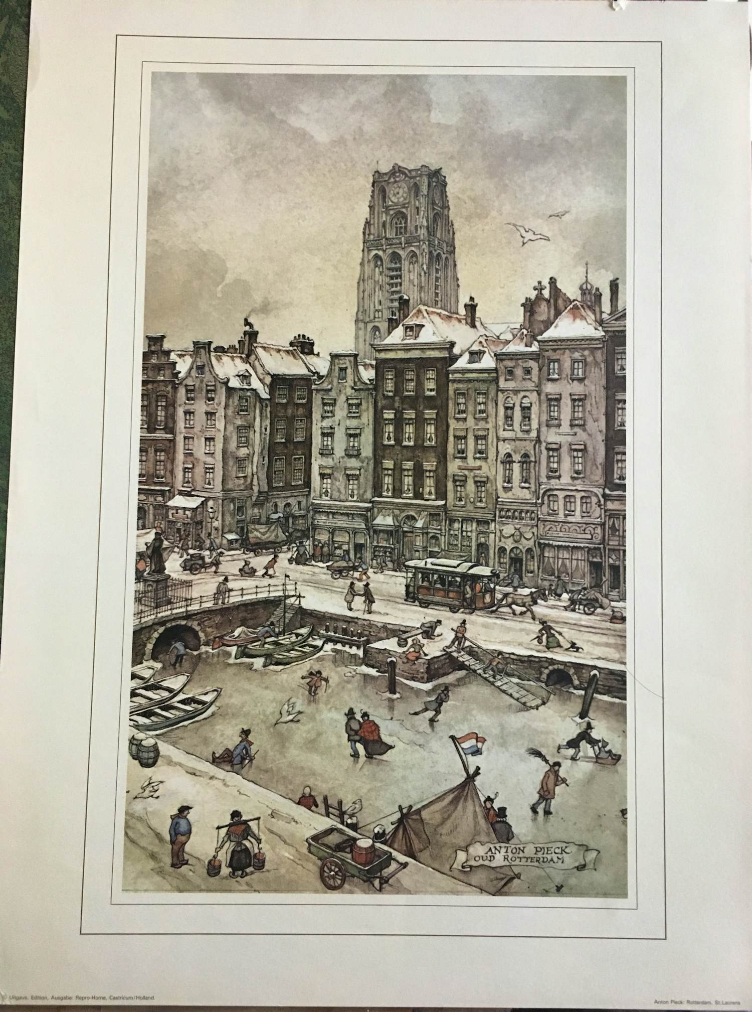 Anton Pieck - Set 6 platen diverse onderwerpen kopen? Bied vanaf 40!