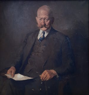 Arie van Mever - Portret Dhr. Pels - olieverf - groot - ingelijst - 21564 kopen? Bied vanaf 1!