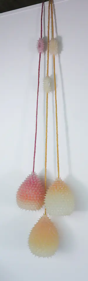 Jürgen Reichert - Set van drie siliconen lampen, 'Lichtwesen' kopen? Bied vanaf 350!