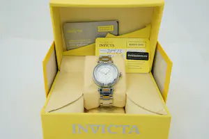 58- Zo goed als nieuw Invicta "bolt lady 28923" dames polshorloge met Box + cert kopen? Bied vanaf 70!