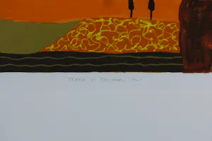 Ronald Boonacker - Zeefdruk, Terra di Toscane - Ingelijst kopen? Bied vanaf 50!