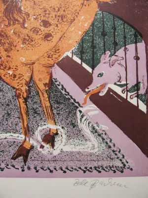 Bele Bachem - " WINTERSCHLAF " 1976 signiert kopen? Bied vanaf 100!