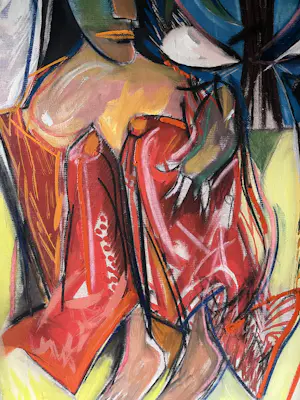 Rumen Rachev - Vrouwen in kleurrijk landschap kopen? Bied vanaf 350!