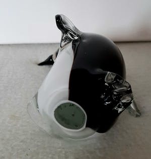 Niet of onleesbaar gesigneerd - Murano glas, pinguïn kopen? Bied vanaf 1!