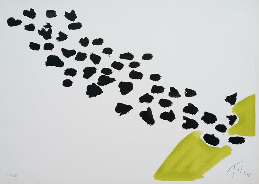 Pierre Tal-Coat - Vol d’oiseaux II, litho verkocht voor € 125!