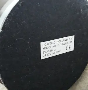 Jan des Bouvrie - Originele JdB lamp, Vintage bosje sneeuw kelkjes/tulpjes fabricaat Boxford kopen? Bied vanaf 65!