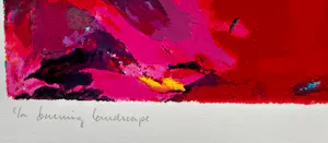 Marion Bakker - Burning landscape kopen? Bied vanaf 35!