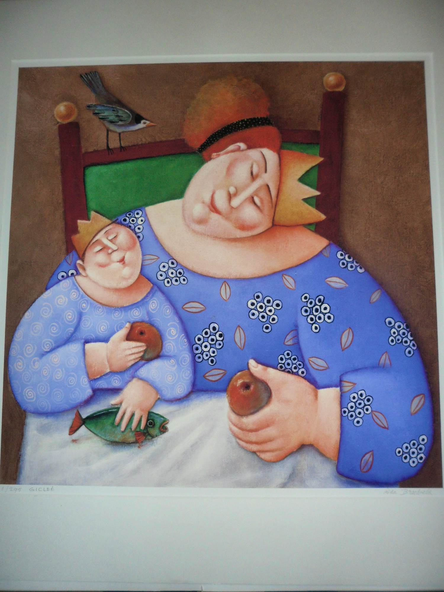 Ada Breedveld - Giclee, Moeder met kind. kaufen? Bieten Sie von 75!